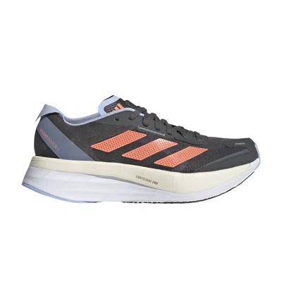 Pre-owned Adidas Originals Wmns Adizero Boston 11 'grey Coral Fusion'