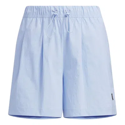 Adidas Originals (wmns) Aidads Graphic Woven Shorts Asia Sizing 'teal' In Blue