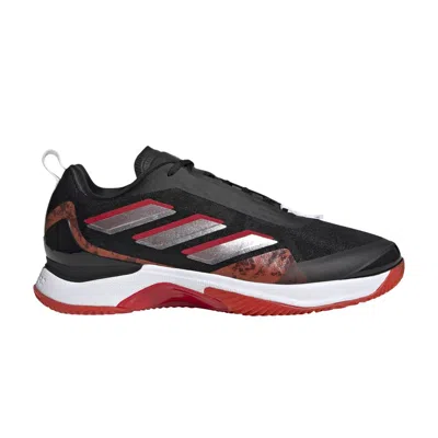 Pre-owned Adidas Originals Wmns Avacourt Clay Court 'black Scarlet