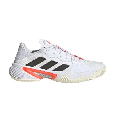 Pre-owned Adidas Originals Wmns Barricade Tokyo 'white Solar Red'