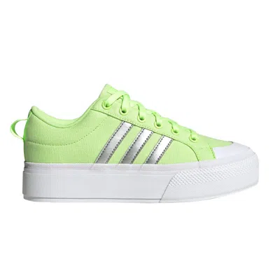 Pre-owned Adidas Originals Wmns Bravada 2.0 Platform 'green Spark Silver Metallic'