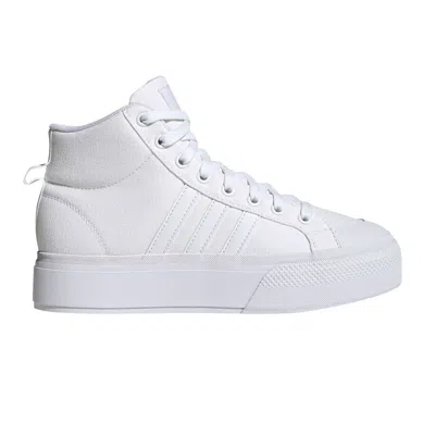 Pre-owned Adidas Originals Wmns Bravada 2.0 Platform Mid 'triple White'