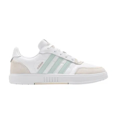 Pre-owned Adidas Originals Wmns Courtmaster 'green Tint' In White