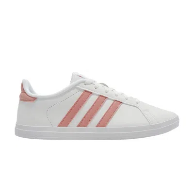Pre-owned Adidas Originals Wmns Courtpoint 'white Wonder Mauve'