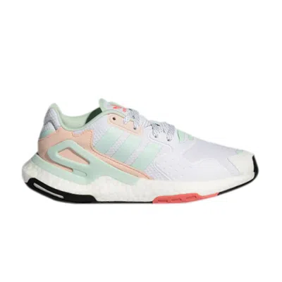 Pre-owned Adidas Originals Wmns Day Jogger 'white Dash Green'
