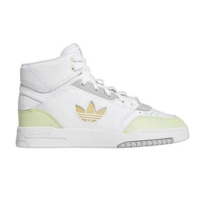 Pre-owned Adidas Originals Wmns Drop Step Xl 'white Almost Lime'