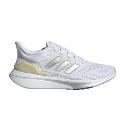 Pre-owned Adidas Originals Wmns Eq21 Run 'white Sandy Beige Metallic'