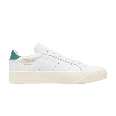 Pre-owned Adidas Originals Wmns Everyn 'core Green' In White
