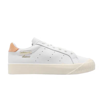 Pre-owned Adidas Originals Wmns Everyn 'orange' In White