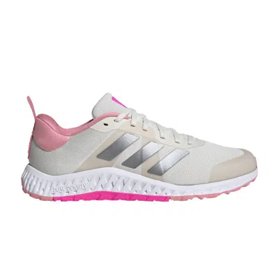 Pre-owned Adidas Originals Wmns Everyset 'white Iron Metallic Pink'