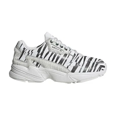 Pre-owned Adidas Originals Wmns Falcon 'animal Pack' In White