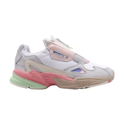Pre-owned Adidas Originals Wmns Falcon Zip 'tactile Rose' In White