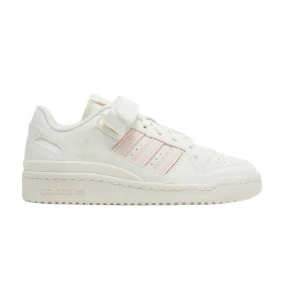 Pre-owned Adidas Originals Wmns Forum Low Crest 'white Pastel Pink'