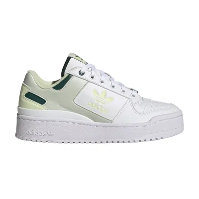 Pre-owned Adidas Originals Wmns Forum Low Vegan 'make It Juicy - Lime' In White