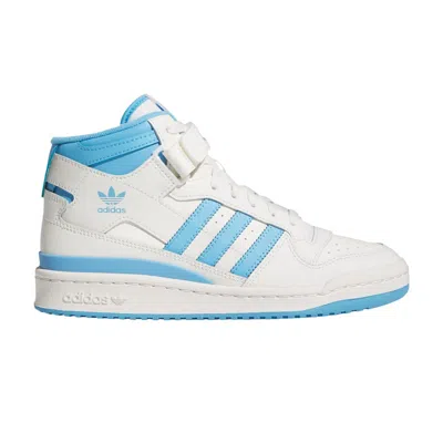 Pre-owned Adidas Originals Wmns Forum Mid 'white Semi Blue Burst'