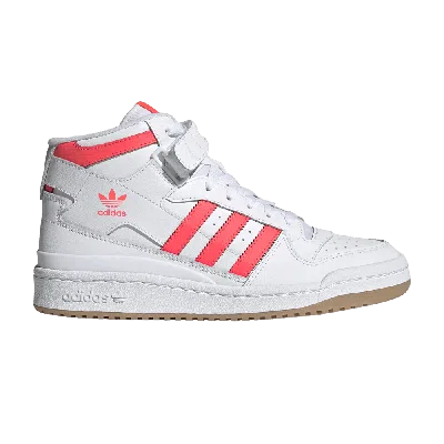 Pre-owned Adidas Originals Wmns Forum Mid 'white Turbo'