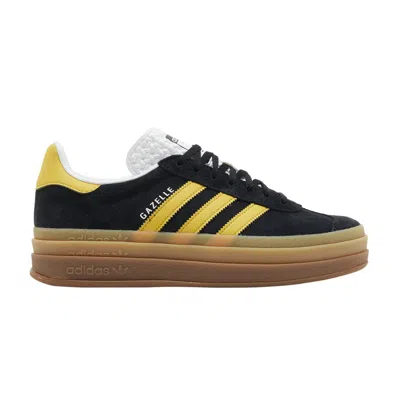 Pre-owned Adidas Originals Wmns Gazelle Bold 'black Bold Gold'