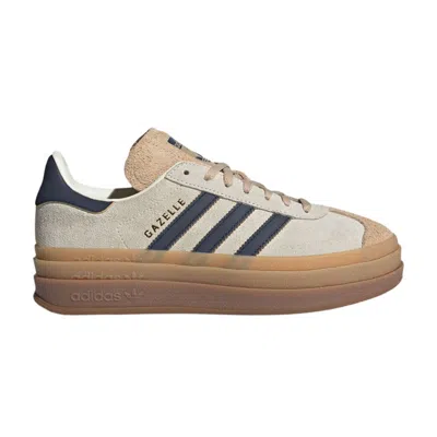 Pre-owned Adidas Originals Wmns Gazelle Bold 'cream Night Indigo'