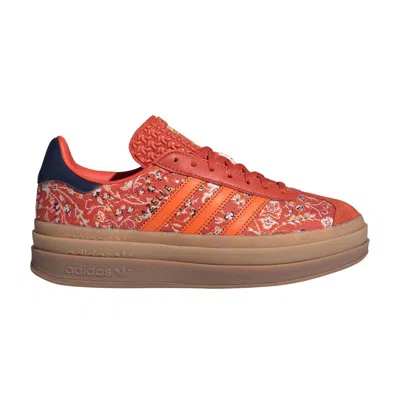 Pre-owned Adidas Originals Wmns Gazelle Bold 'ornate Preloved Red' In Orange