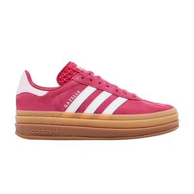 Pre-owned Adidas Originals Wmns Gazelle Bold 'wild Pink Gum' In White