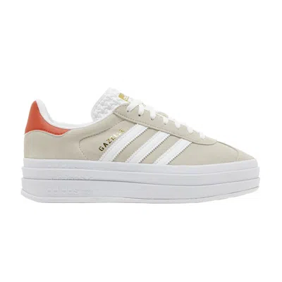 Pre-owned Adidas Originals Wmns Gazelle Bold 'wonder Beige Orange' In Cream