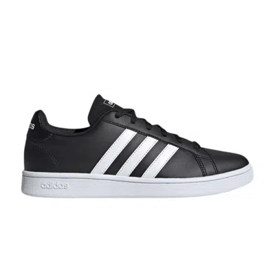 Pre-owned Adidas Originals Wmns Grand Court Base 'black White'