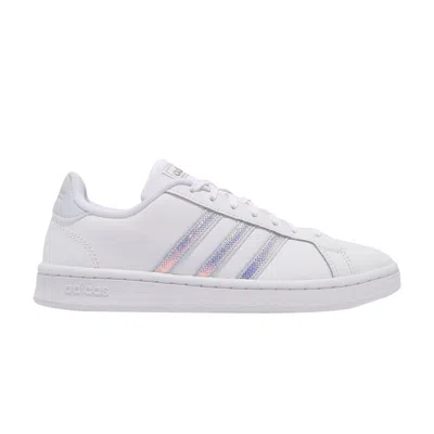 Pre-owned Adidas Originals Wmns Grand Court 'white Halo Blue'