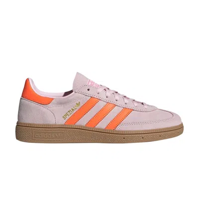 Pre-owned Adidas Originals Wmns Handball Spezial 'clear Pink Solar Orange'