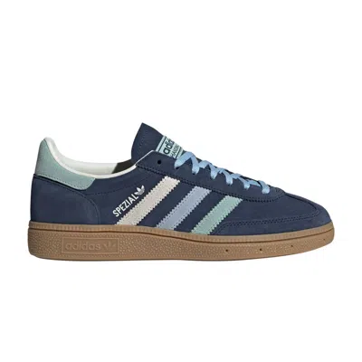 Pre-owned Adidas Originals Wmns Handball Spezial 'night Indigo Hazy Green' In Blue