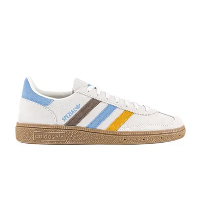 Pre-owned Adidas Originals Wmns Handball Spezial 'white Blue Earth Strata'