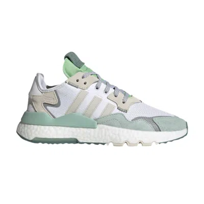Pre-owned Adidas Originals Wmns Nite Jogger 'white Aluminum'