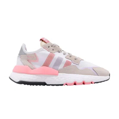 Pre-owned Adidas Originals Wmns Nite Jogger 'white Glory Pink'