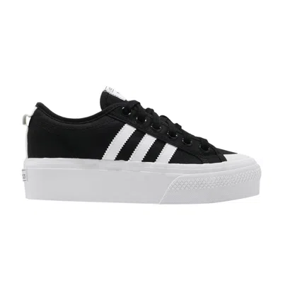 Pre-owned Adidas Originals Wmns Nizza Platform 'black'