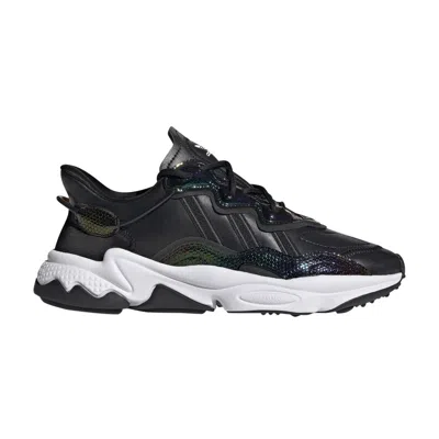 Pre-owned Adidas Originals Wmns Ozweego 'rainbow Glow' In Black