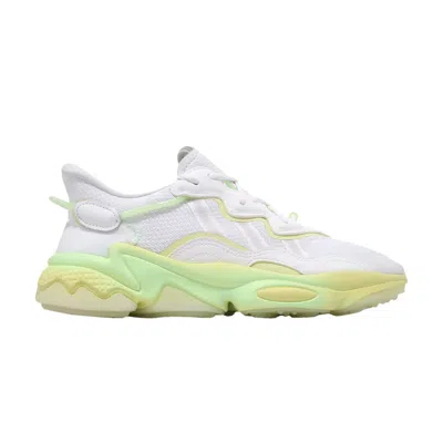Pre-owned Adidas Originals Wmns Ozweego 'white Yellow Tint'