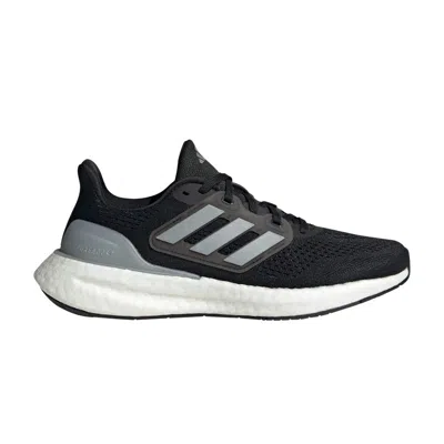 Pre-owned Adidas Originals Wmns Pureboost 23 Wide 'black Silver Metallic'