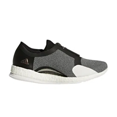 Pre-owned Adidas Originals Wmns Pureboost X Trainer Zip 'black Silver Metallic'