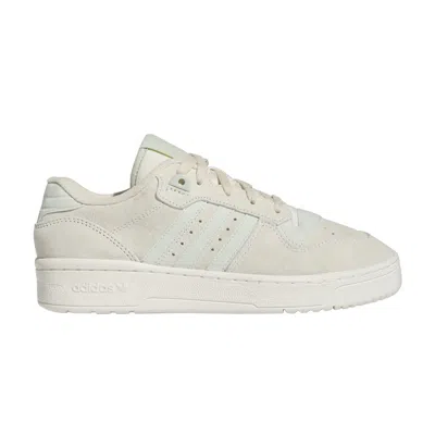 Pre-owned Adidas Originals Wmns Rivalry Low 'cream Linen Green'