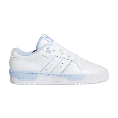 Pre-owned Adidas Originals Wmns Rivalry Low 'glow Blue' In White