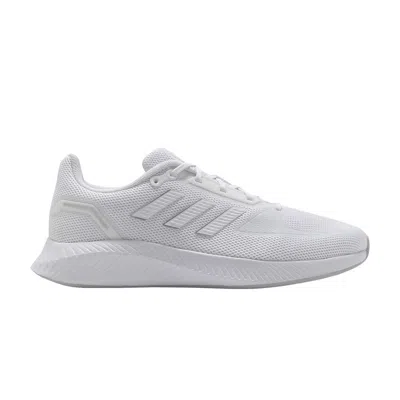 Pre-owned Adidas Originals Wmns Runfalcon 2.0 'white Silver Metallic
