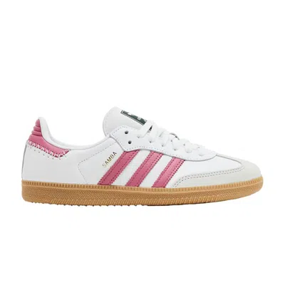 Pre-owned Adidas Originals Wmns Samba Og 'white Rose'