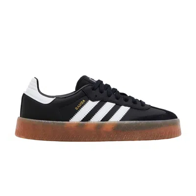 Pre-owned Adidas Originals Wmns Sambae 'black White Gum'