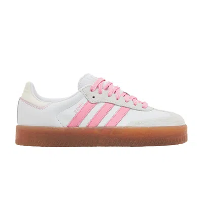 Pre-owned Adidas Originals Wmns Sambae 'white Bliss Pink'