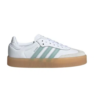 Pre-owned Adidas Originals Wmns Sambae 'white Wonder Blue'