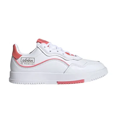 Pre-owned Adidas Originals Wmns Sc Premiere 'white Semi Flash Red'