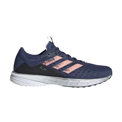 Pre-owned Adidas Originals Wmns Sl20 'tech Indigo Glory Pink' In Blue
