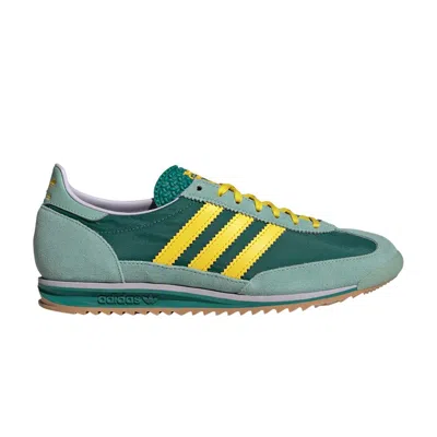 Pre-owned Adidas Originals Wmns Sl72 Og 'active Green Yellow'