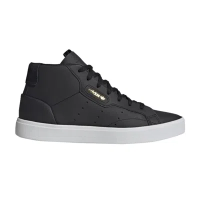 Pre-owned Adidas Originals Wmns Sleek Mid 'core Black'