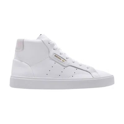 Pre-owned Adidas Originals Wmns Sleek Mid 'triple White'