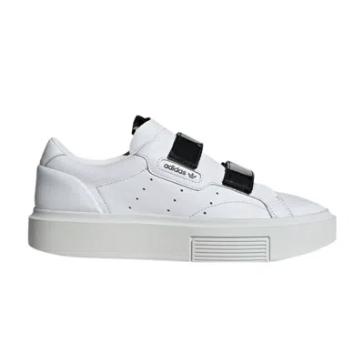 Pre-owned Adidas Originals Wmns Sleek Super 'white Black'